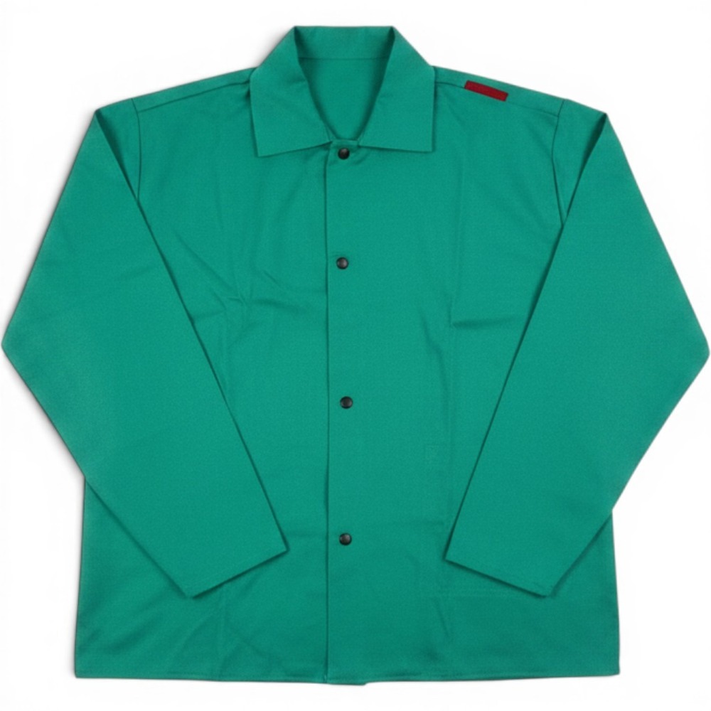 Westex FR-7A Flame Resistant Work Shirt Mens XL Green Long Sleeve Button Up